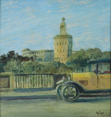 Редько Климент Николаевич.  В автомобиле